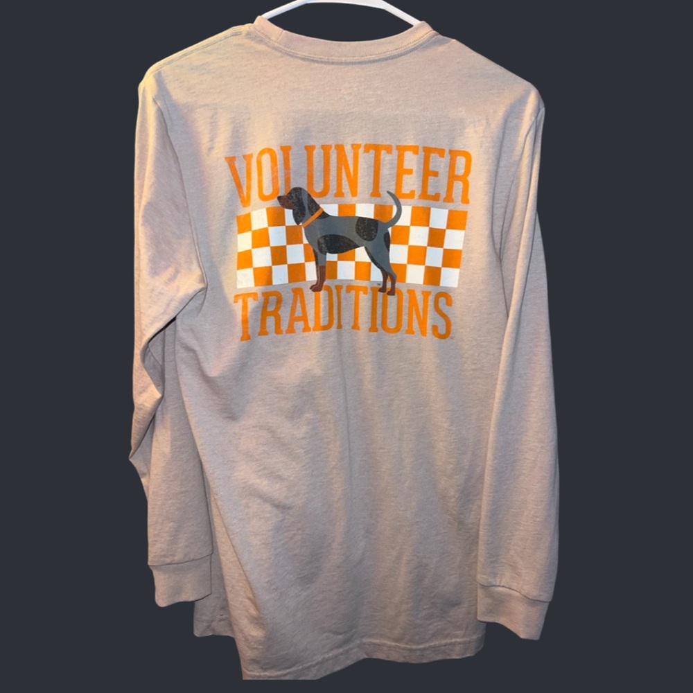 University Of Tennessee Volunteer Traditions Grey Crew Neck Tee